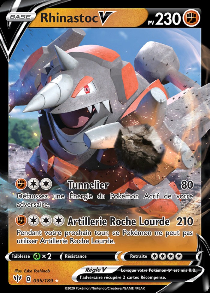 Carte Pokémon: Rhinastoc V