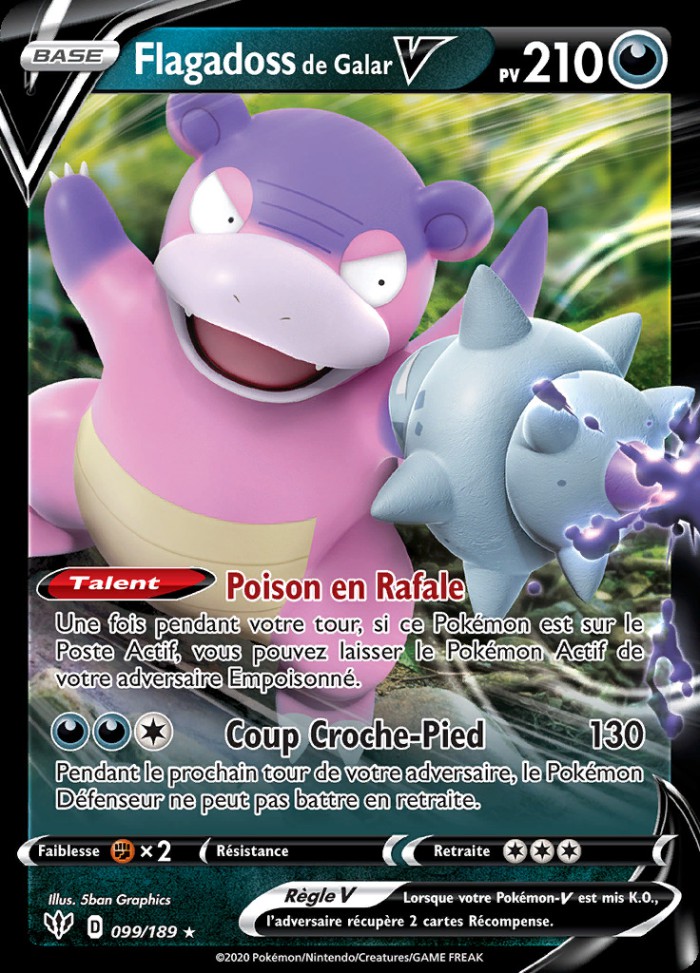 Carte Pokémon: Flagadoss de Galar V