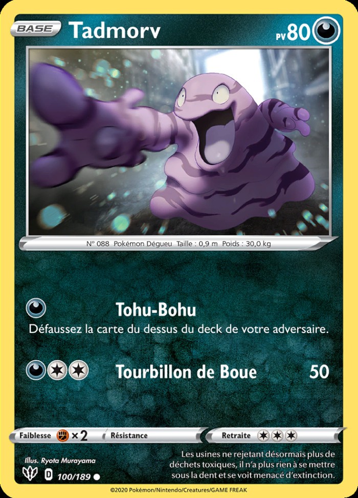 Carte Pokémon: Tadmorv