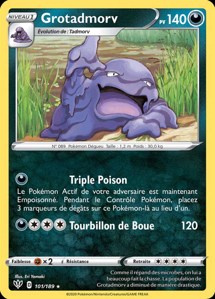 Carte Pokémon: Grotadmorv