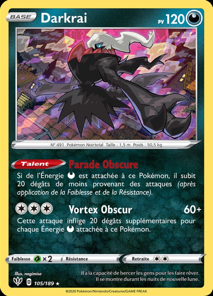 Carte Pokémon: Darkrai