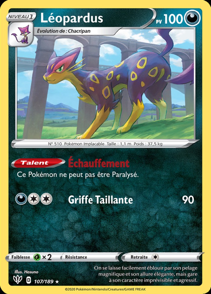 Carte Pokémon: Léopardus