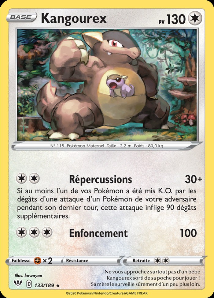 Carte Pokémon: Kangourex