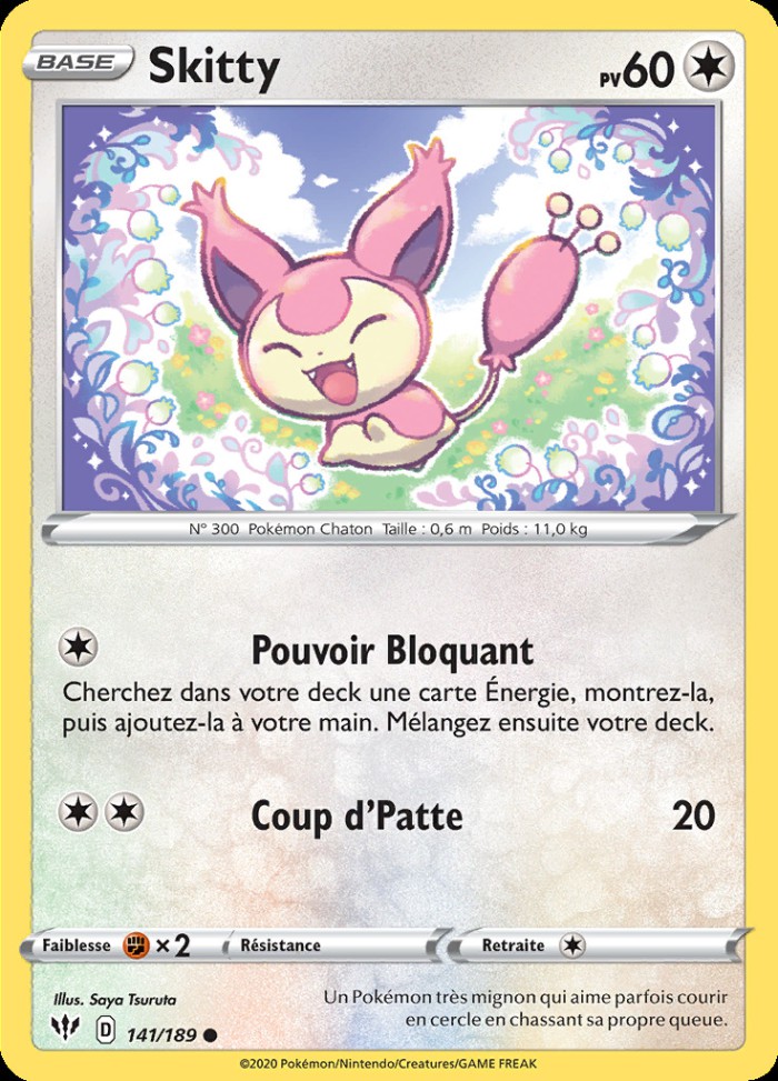 Carte Pokémon: Skitty