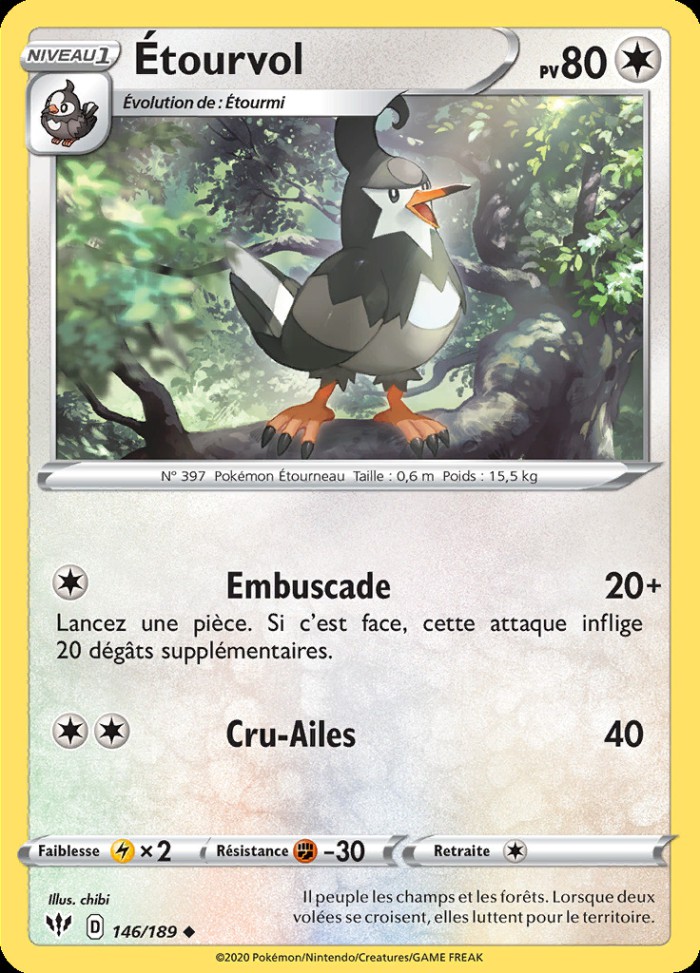 Carte Pokémon: Étourvol