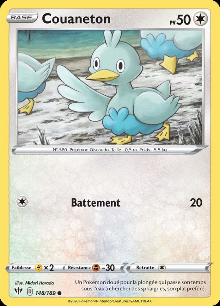 Carte Pokémon: Couaneton