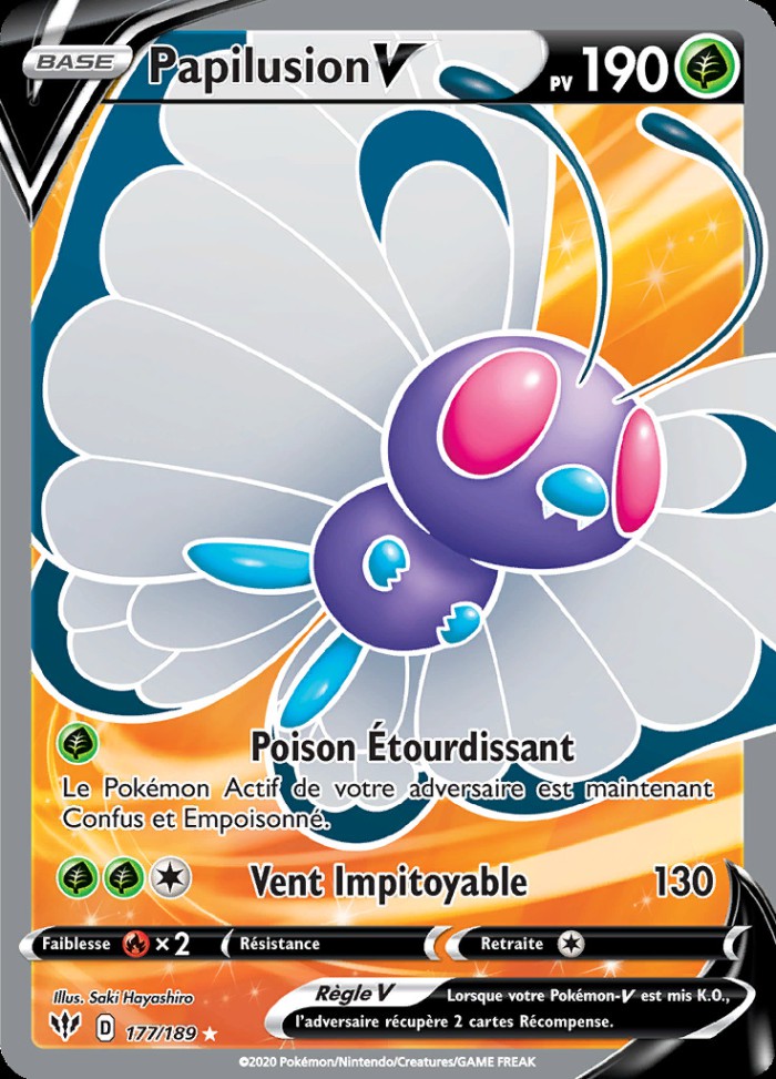 Carte Pokémon: Papilusion V