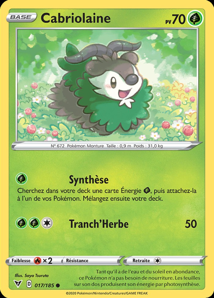 Carte Pokémon: Cabriolaine