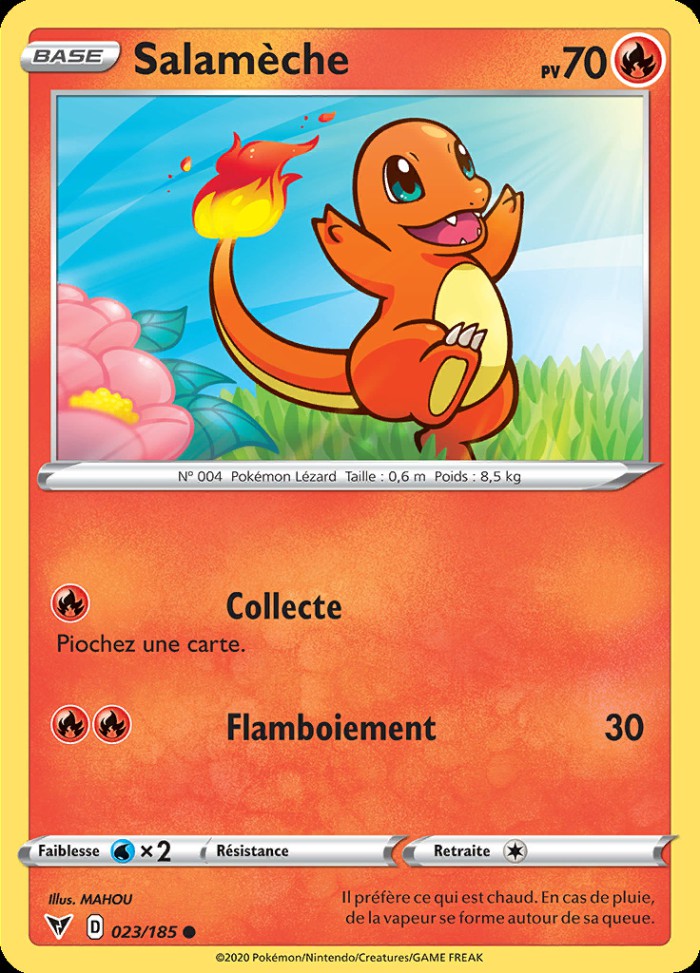 Carte Pokémon: Salamèche