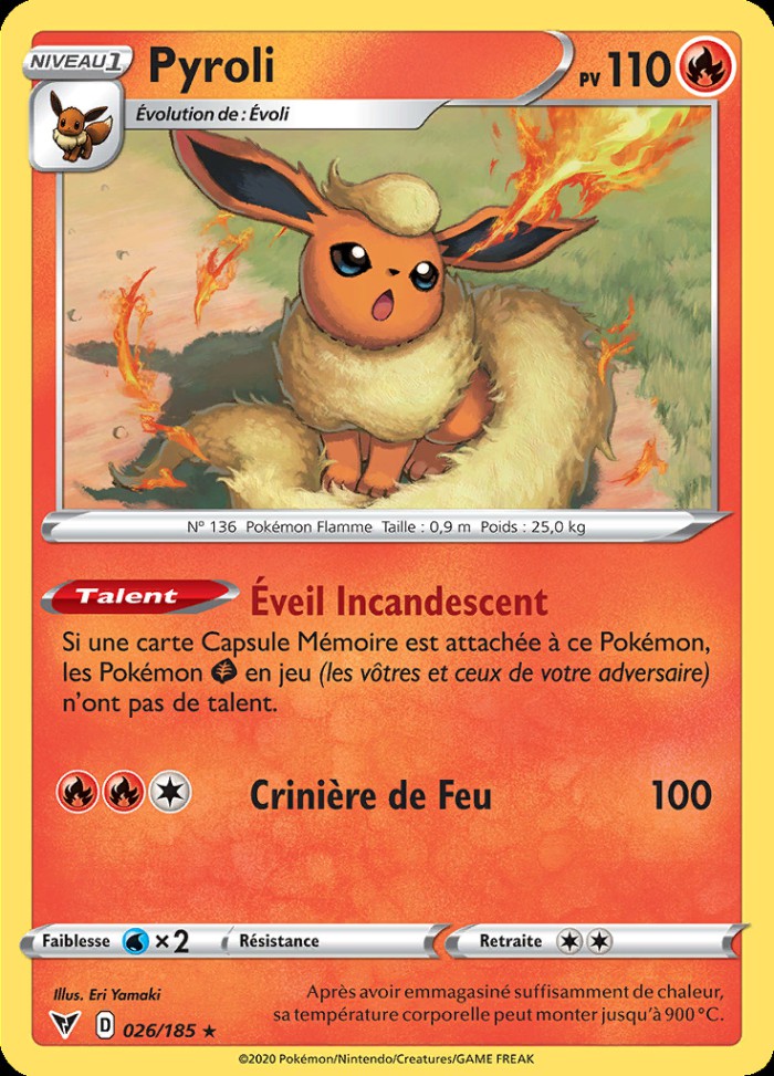 Carte Pokémon: Pyroli