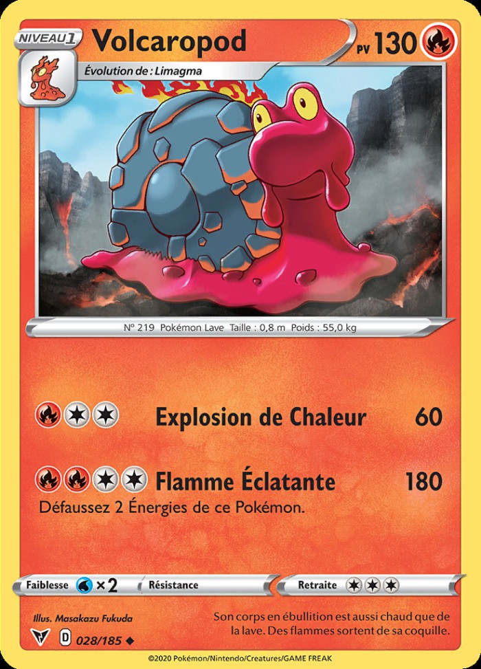 Carte Pokémon: Volcaropod