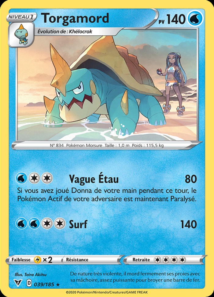 Carte Pokémon: Torgamord