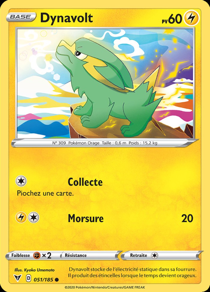 Carte Pokémon: Dynavolt