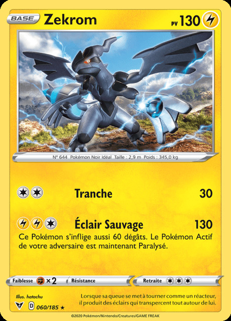 Carte Pokémon: Zekrom