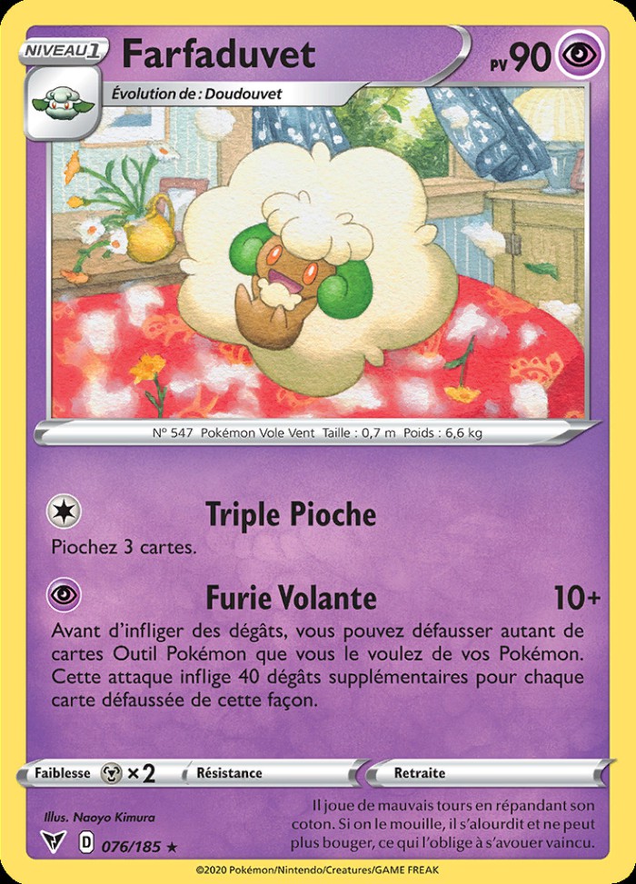 Carte Pokémon: Farfaduvet