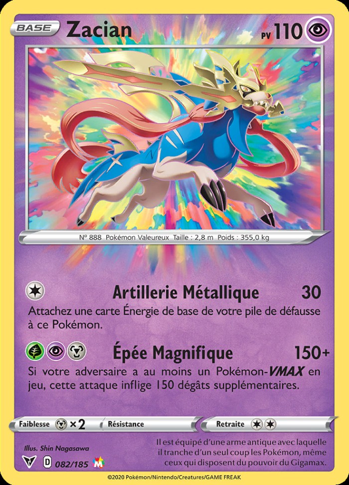 Carte Pokémon: Zacian