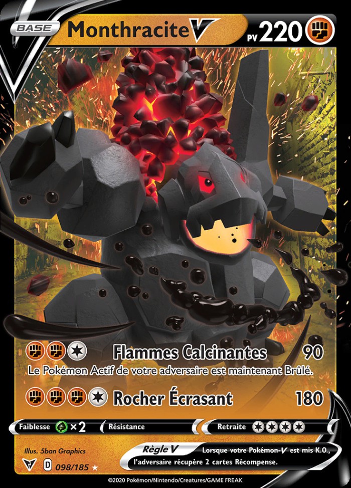 Carte Pokémon: Monthracite V