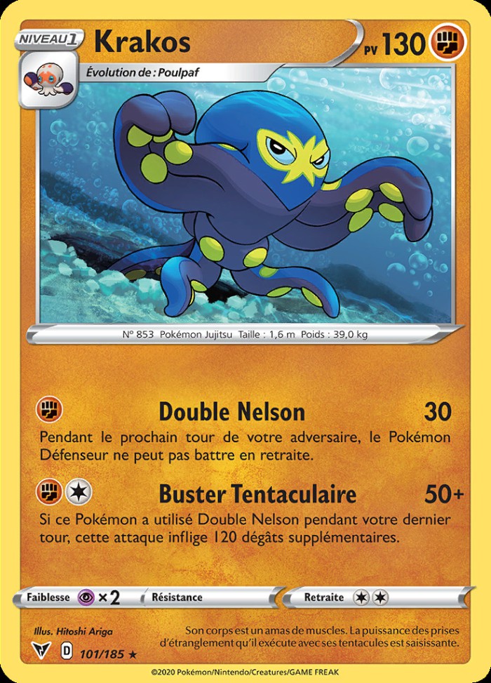 Carte Pokémon: Krakos