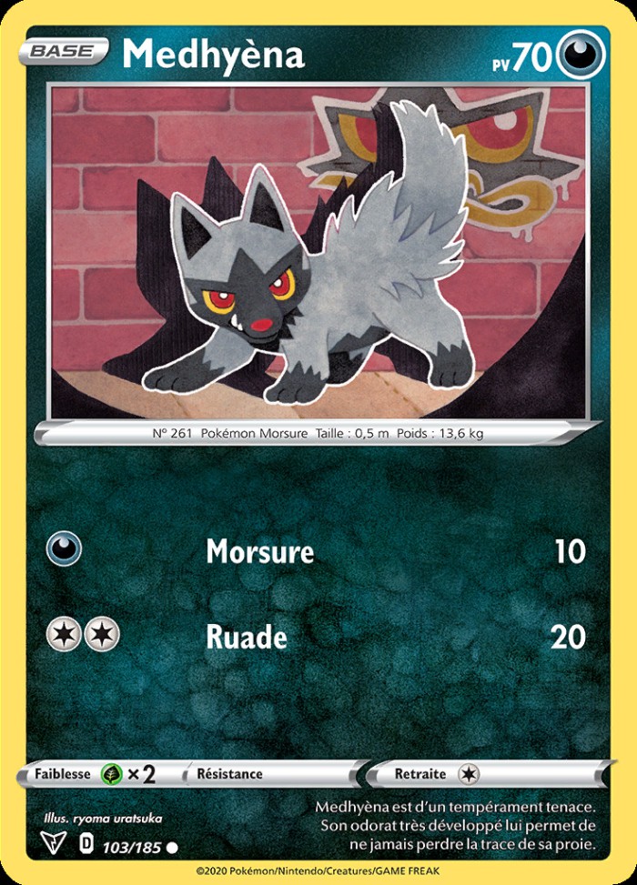 Carte Pokémon: Medhyèna