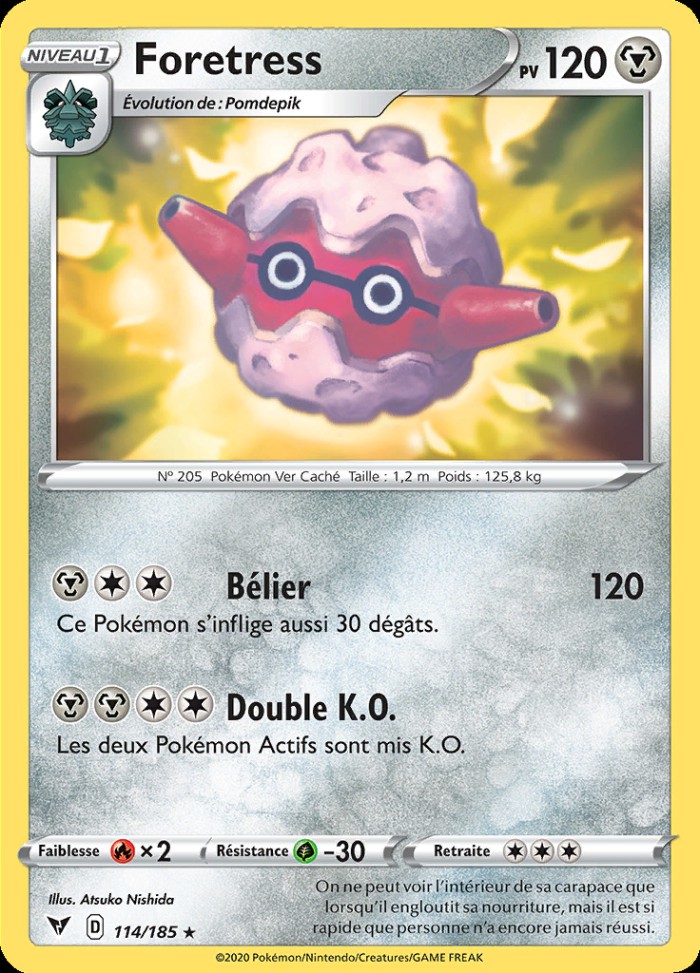 Carte Pokémon: Foretress