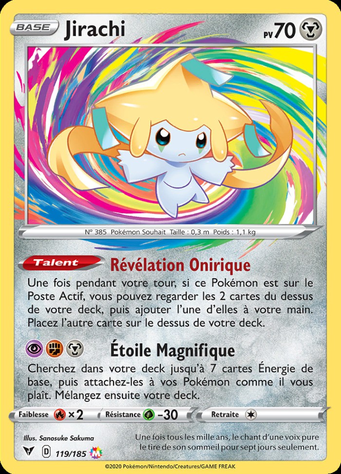 Carte Pokémon: Jirachi