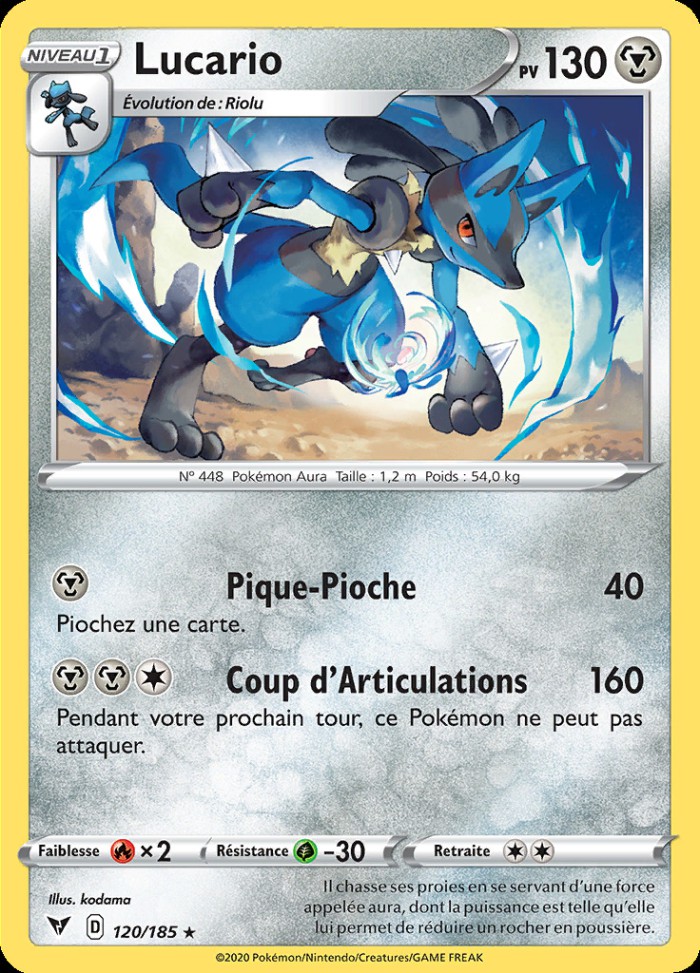 Carte Pokémon: Lucario