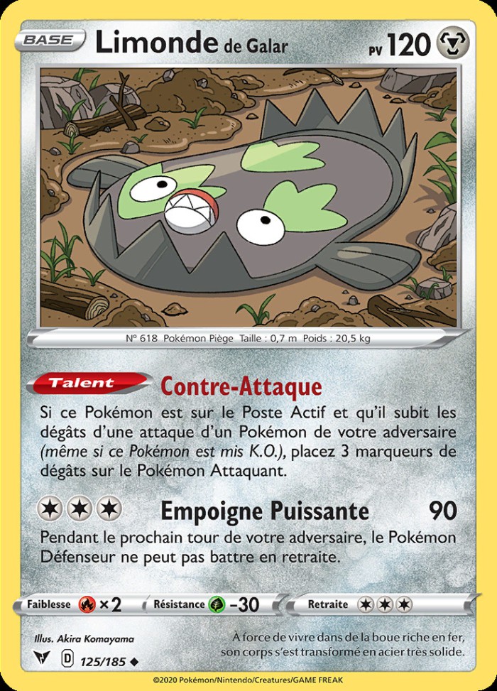 Carte Pokémon: Limonde de Galar