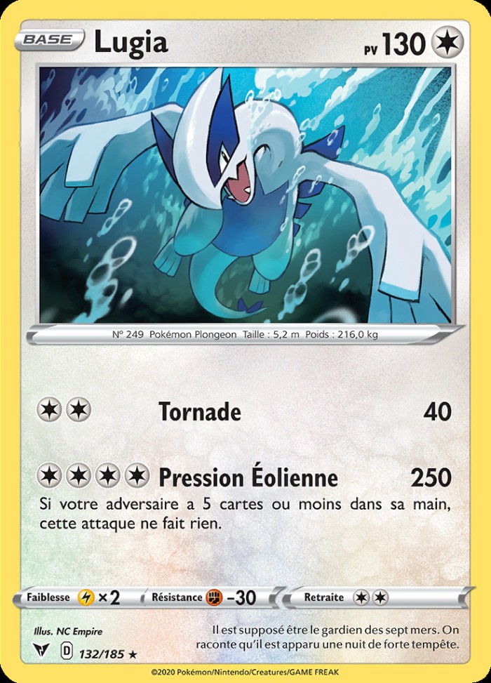 Carte Pokémon: Lugia