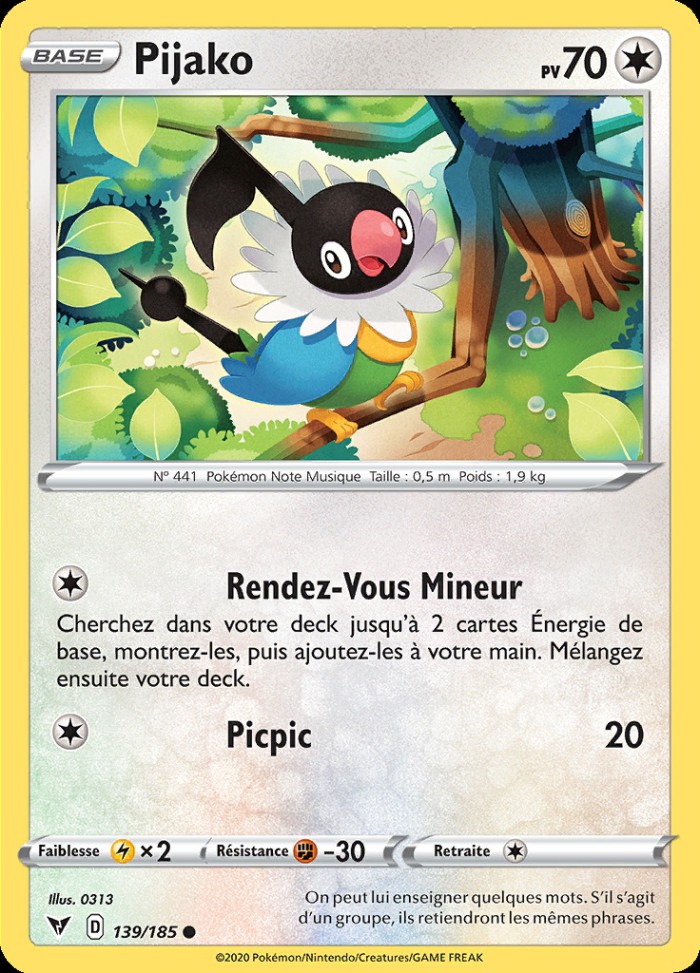 Carte Pokémon: Pijako