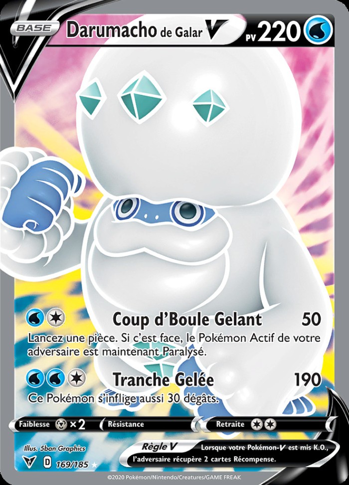 Carte Pokémon: Darumacho de Galar V