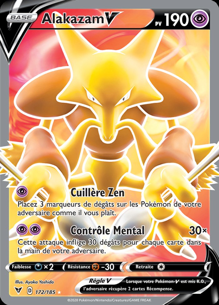 Carte Pokémon: Alakazam V