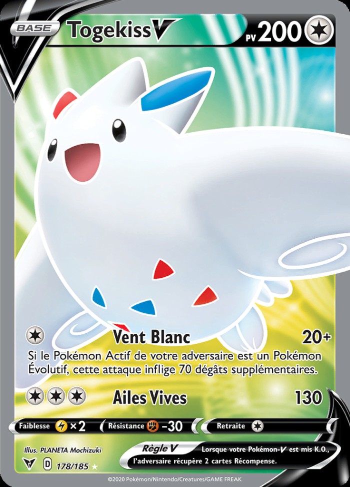 Carte Pokémon: Togekiss V