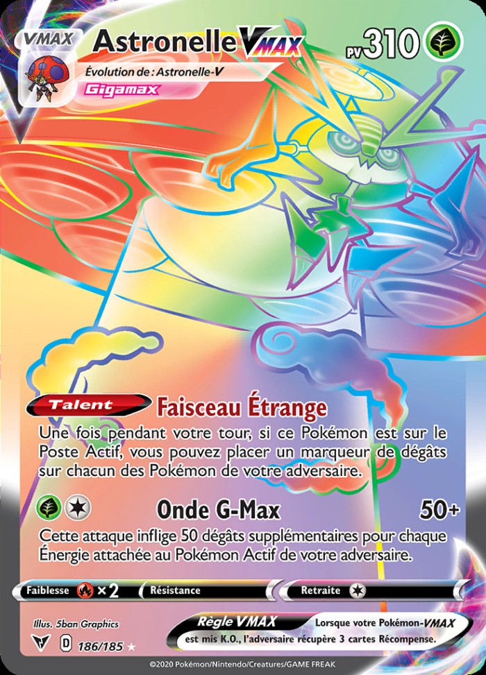 Carte Pokémon: Astronelle VMAX