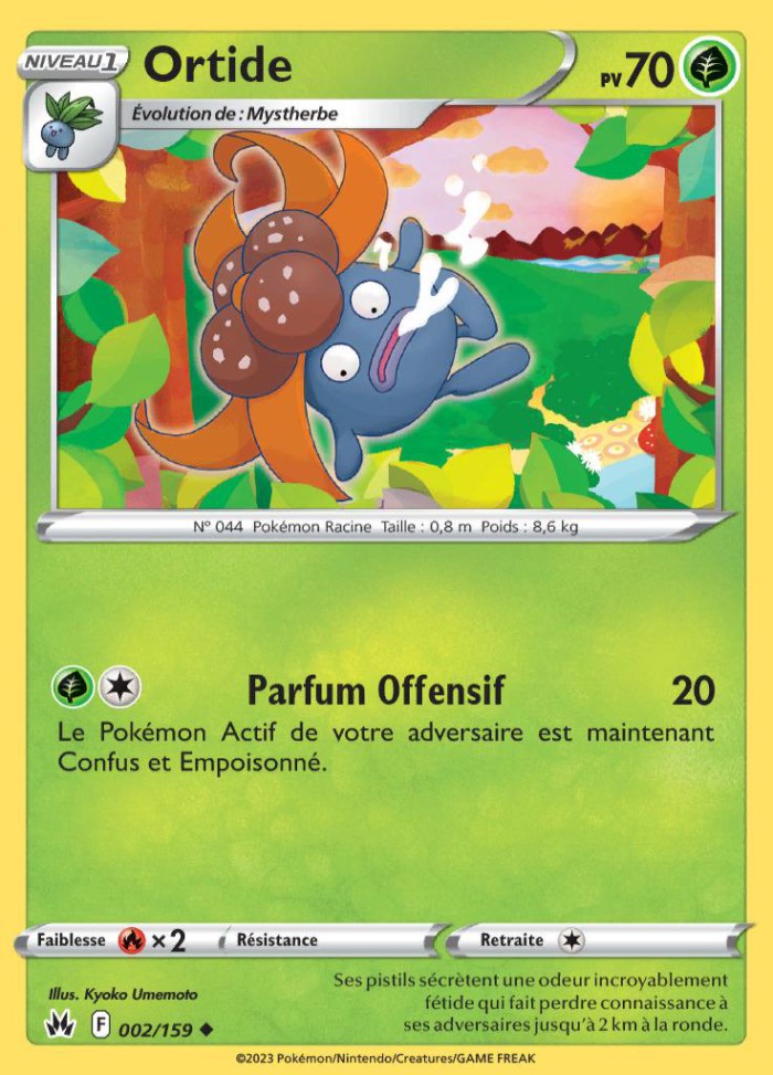 Carte Pokémon: Ortide