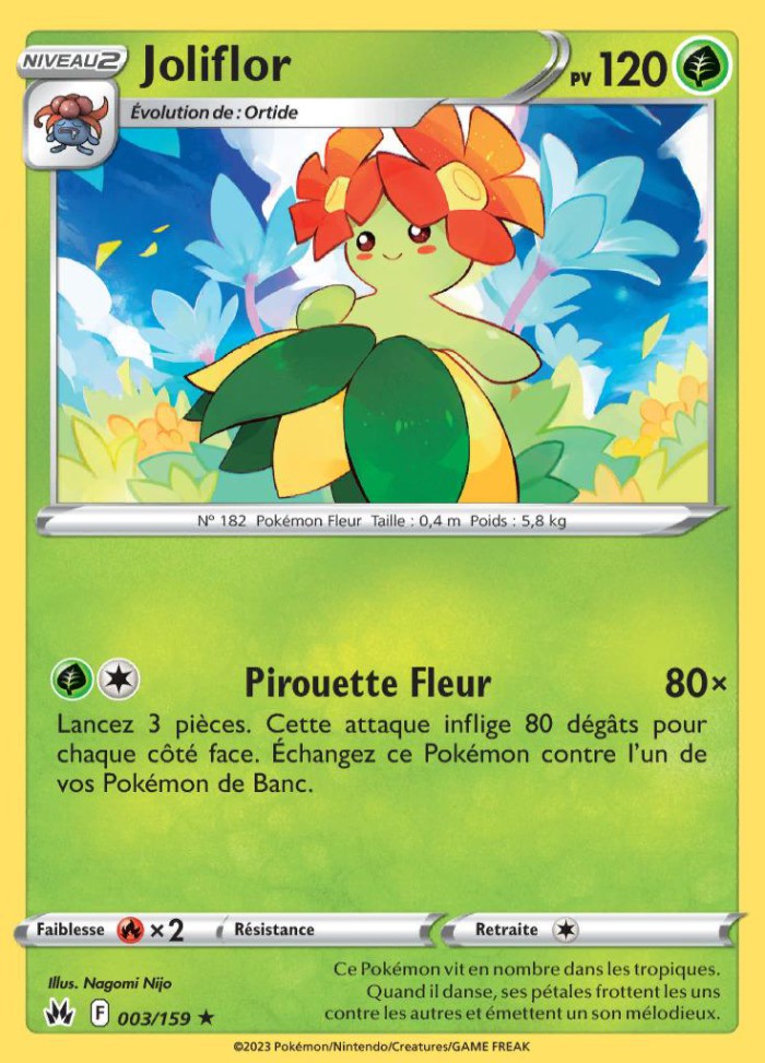 Carte Pokémon: Joliflor