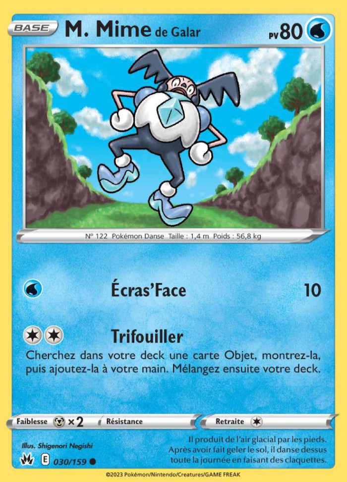 Carte Pokémon: M. Mime de Galar