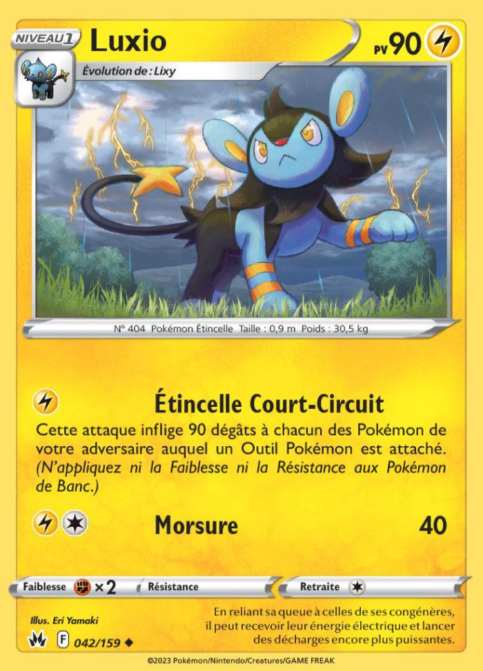 Carte Pokémon: Luxio