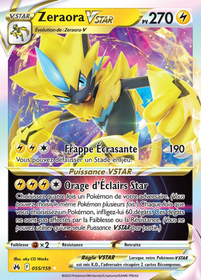 Carte Pokémon: Zeraora VSTAR