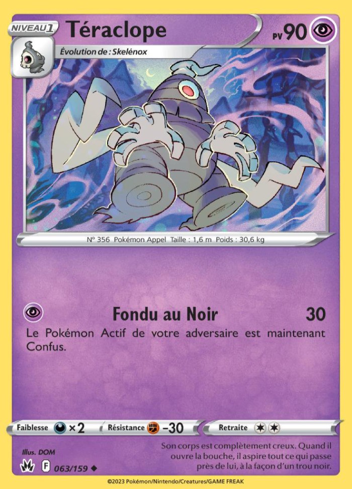 Carte Pokémon: Téraclope