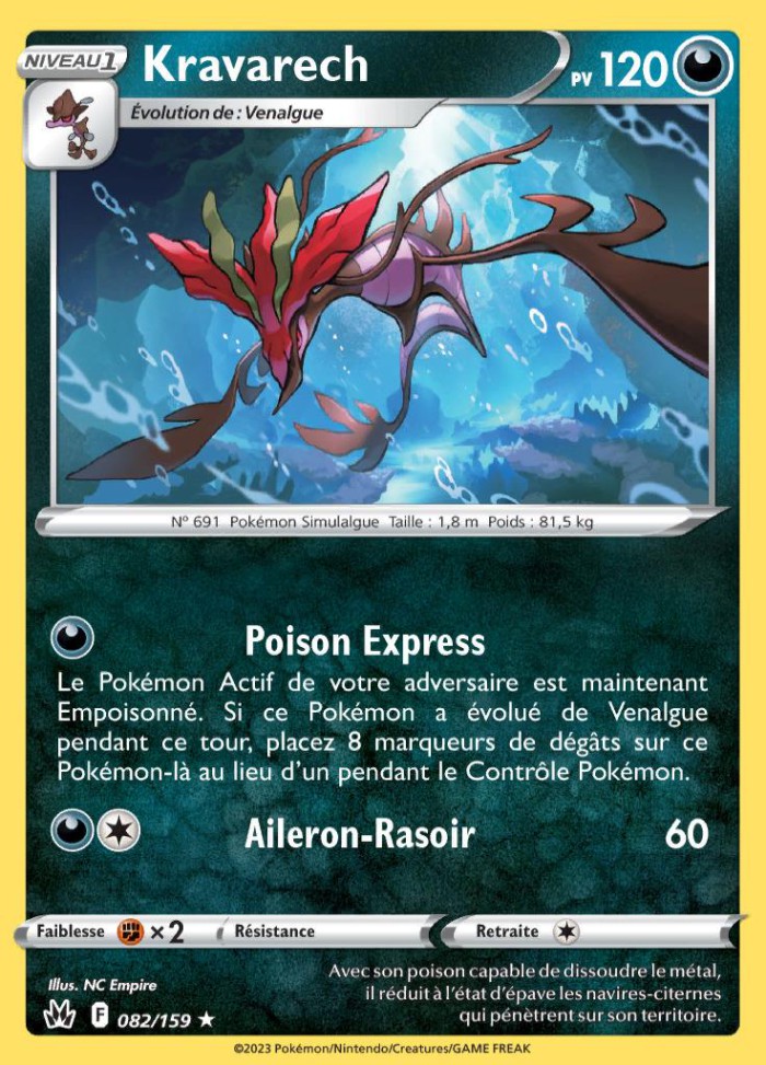 Carte Pokémon: Kravarech