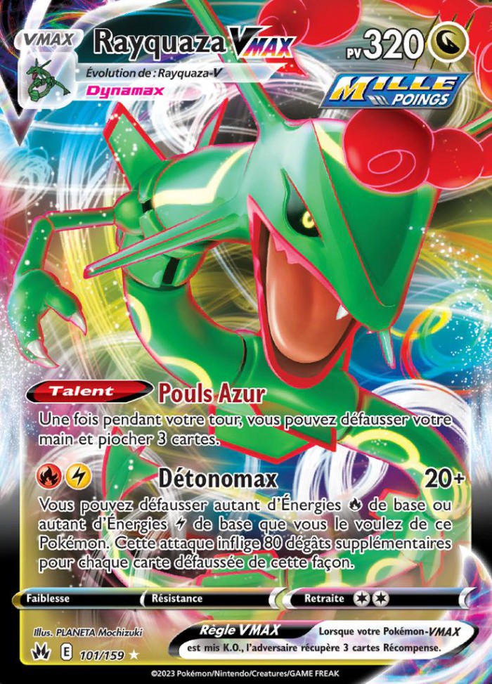 Carte Pokémon: Rayquaza VMAX