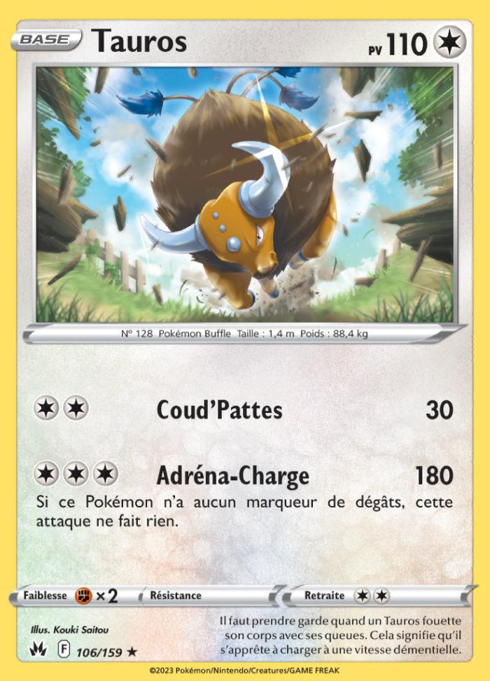 Carte Pokémon: Tauros