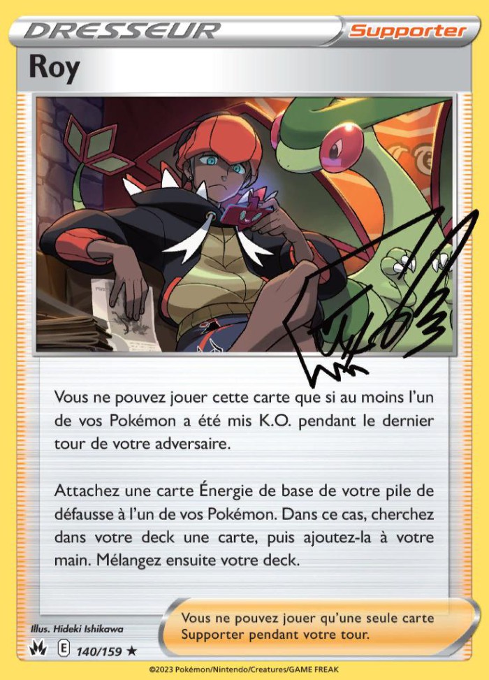 Carte Pokémon: Roy