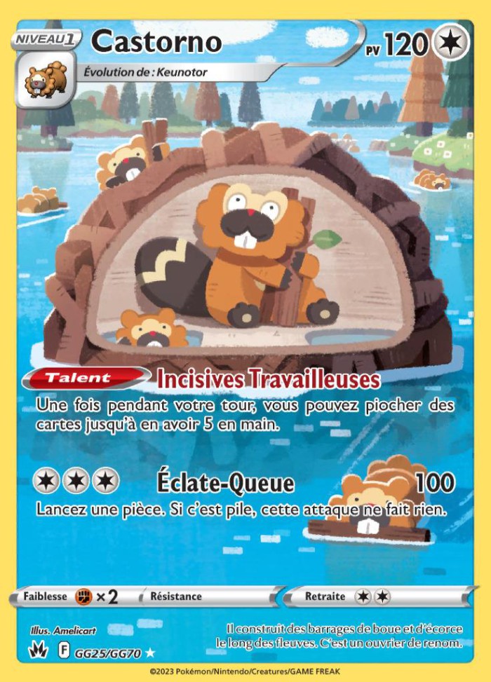 Carte Pokémon: Castorno