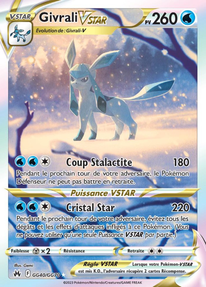 Carte Pokémon: Givrali VSTAR