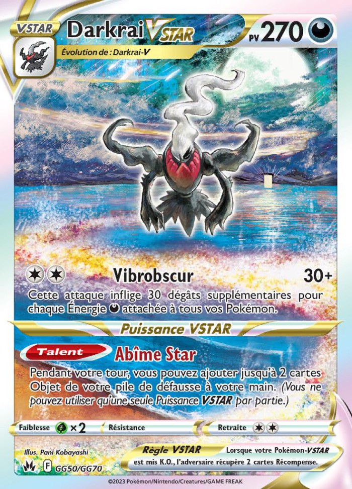 Carte Pokémon: Darkrai VSTAR