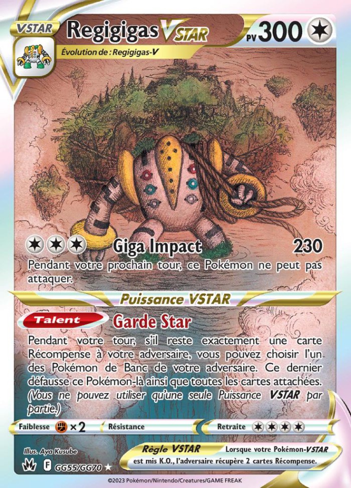 Carte Pokémon: Regigigas VSTAR