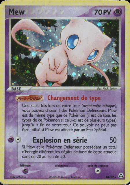 Carte Pokémon: Mew