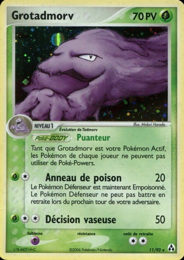 Carte Pokémon: Grotadmorv