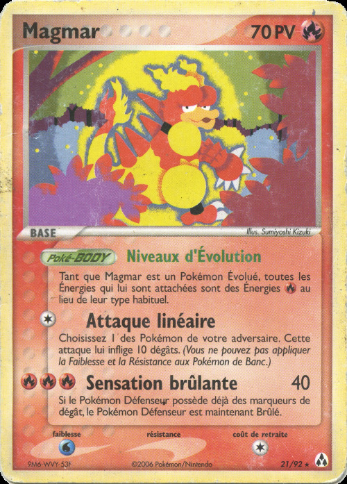 Carte Pokémon: Magmar